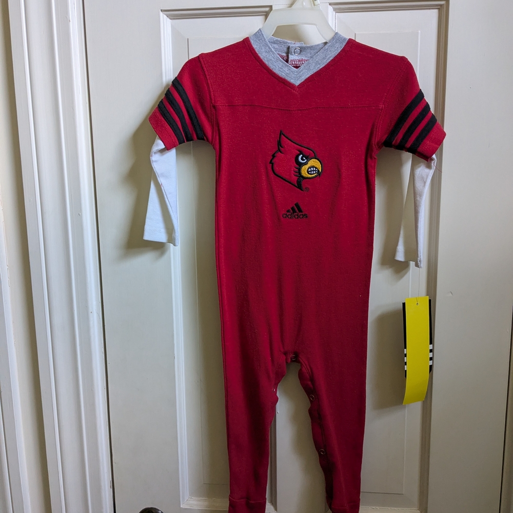 Adidas U of L Cardinal Sleeper 18 MO NWT